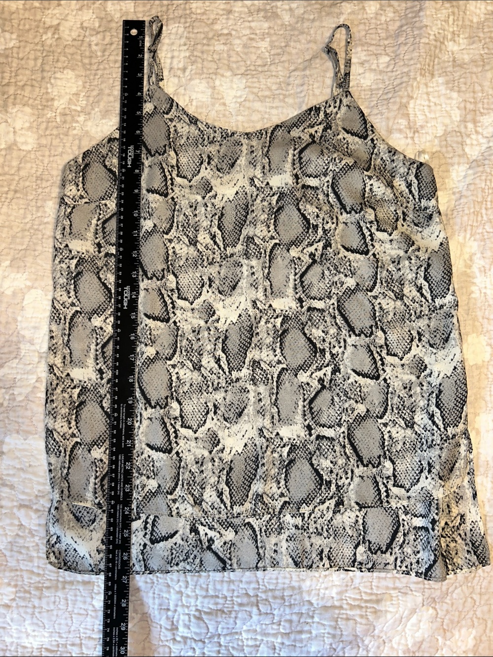 Snake Print High-Low Cami - Picture 10 of 10